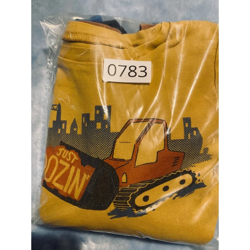 Toddler Boys 2T 3T Long Sleeve Graphic Tee Lot Carters Paw Patrol School Moose